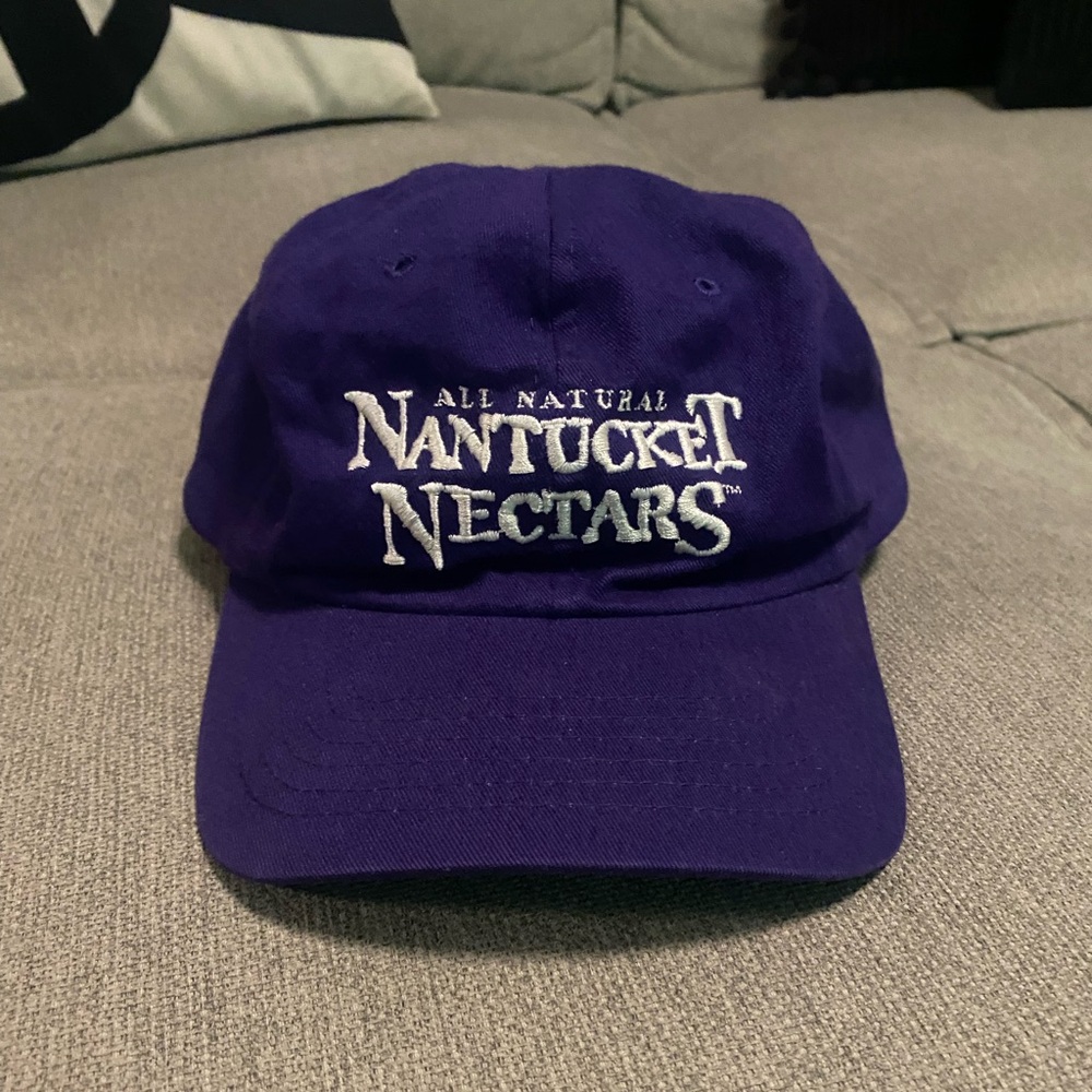 Nantucket Nectars Purple Baseball Cap. Vintage hat “We’re Juice Guys.”